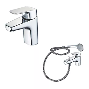 Brand new ❤️ Ideal Standard Ceraflex Basin Mixer & Bath Shower Mixer ❤️ 3 Brand new ❤️ Ideal Standard Ceraflex Basin Mixer & Bath Shower Mixer ❤️