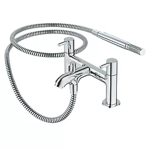 New ???? Ideal Standard Ceraline Deck-Mounted Bath Shower Mixer ✔️ 3 New ???? Ideal Standard Ceraline Deck-Mounted Bath Shower Mixer ✔️