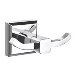 Best deal ✨ Aqualux Goodwood Double Robe Hook Chrome ????