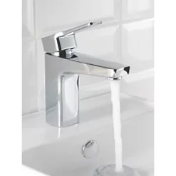 Best deal ???? Swirl Swindale Basin Mixer Silver ???? -Outlet Bathroom Taps Store 137PG A2