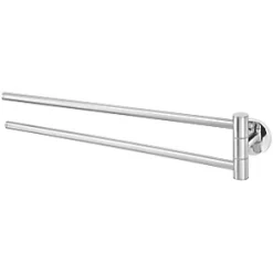 Best Pirce ???? Charm Twin Towel Rail Chrome 470 x 59 x 93mm ❤️
