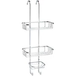 Best deal ???? Croydex 3-Tier Hook-Over 3-Tier Basket Chrome ????