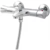 Cheapest ???? Rize Wall-Mounted Thermostatic Bath/Shower Mixer ???? -Outlet Bathroom Taps Store 324FV P