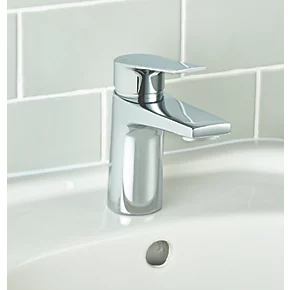 Flash Sale ???? Swirl Ciao Basin Mono Mixer Tap with Clicker Waste Chrome ???? 4 Flash Sale ???? Swirl Ciao Basin Mono Mixer Tap with Clicker Waste Chrome ???? - Image 2