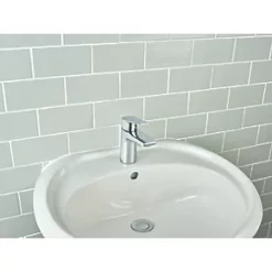 Flash Sale ???? Swirl Ciao Basin Mono Mixer Tap with Clicker Waste Chrome ???? 8 Flash Sale ???? Swirl Ciao Basin Mono Mixer Tap with Clicker Waste Chrome ???? -Outlet Bathroom Taps Store 365PG A2