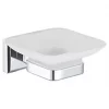 Top 10 ???? Aqualux Goodwood Glass Soap Holder Chrome ???? -Outlet Bathroom Taps Store 376GG P