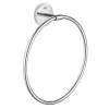 Wholesale ???? Grohe BauCosmopolitan Towel Ring StarLight Chrome ???? -Outlet Bathroom Taps Store 379XT P