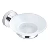 Wholesale ⭐ Aqualux Perth Glass Soap Holder Chrome ???? -Outlet Bathroom Taps Store 398GG P