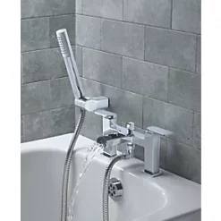 Hot Sale ⭐ Niagara Waterfall Deck-Mounted Bath/Shower Mixer Tap ???? 8 Hot Sale ⭐ Niagara Waterfall Deck-Mounted Bath/Shower Mixer Tap ???? -Outlet Bathroom Taps Store 4225P A2