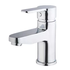 Cheap โค๏ธ Swirl Elevate Eco Basin Mono Mixer Bathroom Tap with Clicker Waste Chrome ๐