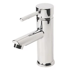 Hot Sale ๐ Swirl Essential Bathroom Mono Basin Mixer Tap with Clicker Waste Chrome ๐
