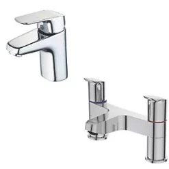 Cheapest ???? Ideal Standard Ceraflex Basin Mixer & Bath Filler Pack ????