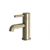 Hot Sale ???? ETAL Bounce Mono Basin Mixer Tap Brushed Brass ???? -Outlet Bathroom Taps Store 581KG P