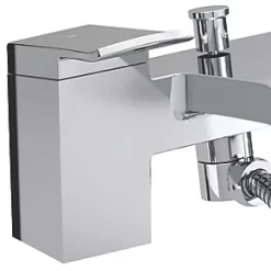 Discount ❤️ Bristan Descent Deck-Mounted Bath Shower Mixer Tap ???? -Outlet Bathroom Taps Store 609RH A1