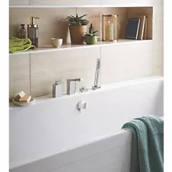 Best Sale ???? Bristan Alp Deck-Mounted 4-Hole Bath Shower Mixer Tap ???? -Outlet Bathroom Taps Store 667RH A1