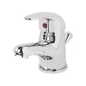 Outlet ???? Swirl Mini Bathroom Basin Mixer Tap with Pop-Up Waste Chrome ⭐ 3 Outlet ???? Swirl Mini Bathroom Basin Mixer Tap with Pop-Up Waste Chrome ⭐