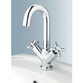 Budget ???? Swirl Minimalist Bathroom Basin Mono Mixer Tap with Pop-Up Waste Chrome ???? 4 Budget ???? Swirl Minimalist Bathroom Basin Mono Mixer Tap with Pop-Up Waste Chrome ???? - Image 2