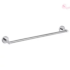 Outlet ???? Aqualux Perth Single Towel Bar Chrome 66 x 6 x 9.5cm ????