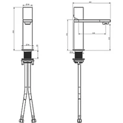 Hot Sale ⌛ ETAL Saris Mono Basin Mixer Tap Brushed Brass ⭐ -Outlet Bathroom Taps Store 841KG A1