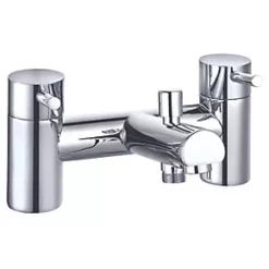 Flash Sale ???? ETAL Juke Deck-Mounted Bath Shower Mixer Tap ???? -Outlet Bathroom Taps Store 914KG A2