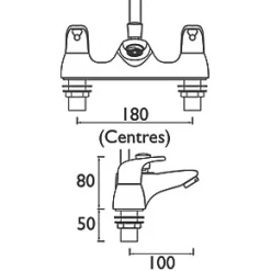 Coupon ???? Bristan Cadet Deck-Mounted Bath Shower Mixer Tap ???? -Outlet Bathroom Taps Store 965GF A2
