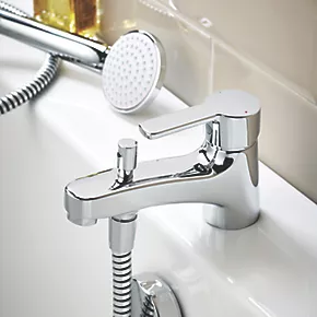 Flash Sale ❤️ Ideal Standard Calista Deck-Mounted Bath/Shower Mixer ✨ 4 Flash Sale ❤️ Ideal Standard Calista Deck-Mounted Bath/Shower Mixer ✨ - Image 2